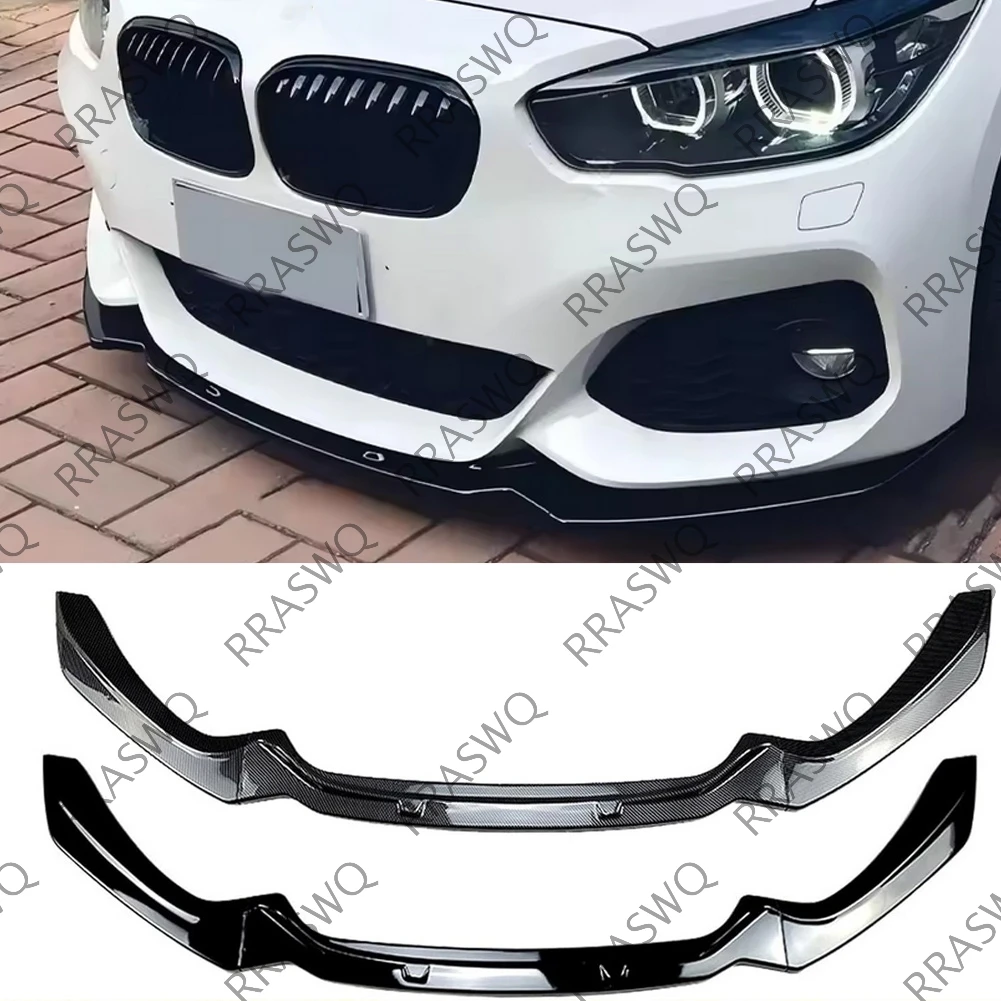 3 PCS For BMW F20 F21 LCI Maxton Style Front Bumper Lip Splitter Spoiler 1 Series 118i 120i 120d M135i M140i M-Pack 2015-2019 3 PCS For BMW F20 F21 LCI Maxton Style Front Bumper Lip Splitter Spoiler 1 Series 118i 120i 120d M135i M140i M-Pack 2015-2019