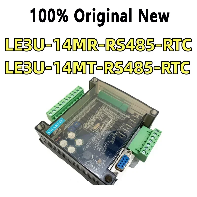 100% Tested fx3u-14mr Fx3u-14mt Plc Industrial Control Board 8 Input 6 Output 6ad 2da And Rs485 Rtc