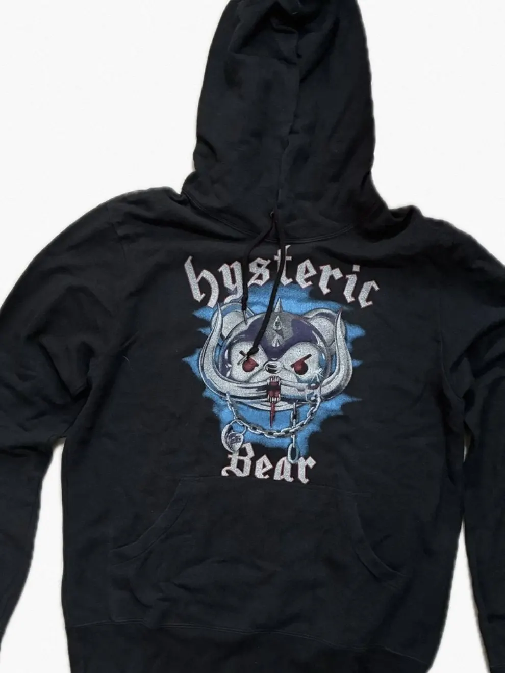 

Толстовка с капюшоном Hysteric Glamour Ama Your Head, удлиненная, с принтом, для весны, осени и зимы, повседневная, модная