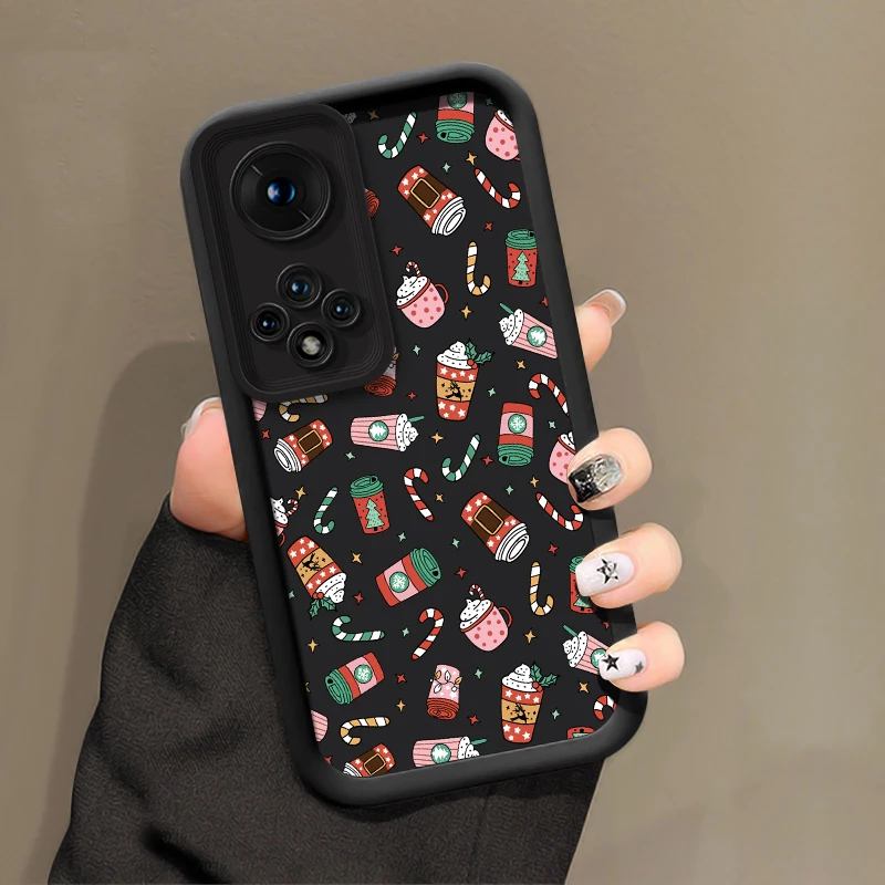 القهوة الكرتون جراب هاتف ل Xiaomi Mi 11i 11 لايت 5G NE 15 الترا 14T برو 13T 12T 12 لايت للصدمات عدسة غطاء للحماية