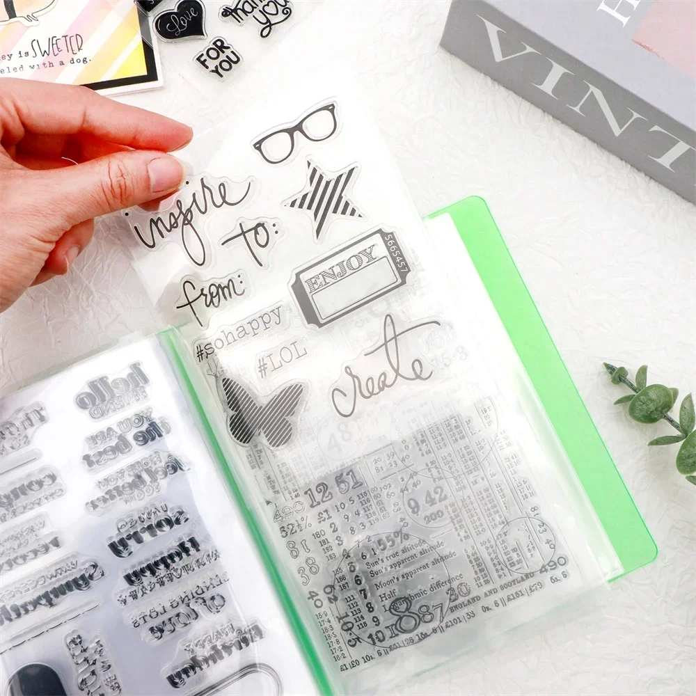 A6 Size Clear Stick…