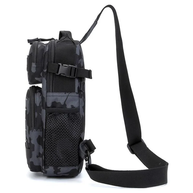 Outdoor Sports Bag Travel Tactical Backpack Multifunctional Fishing Mountaineering Crossbody Bag Single Shoulder Y439