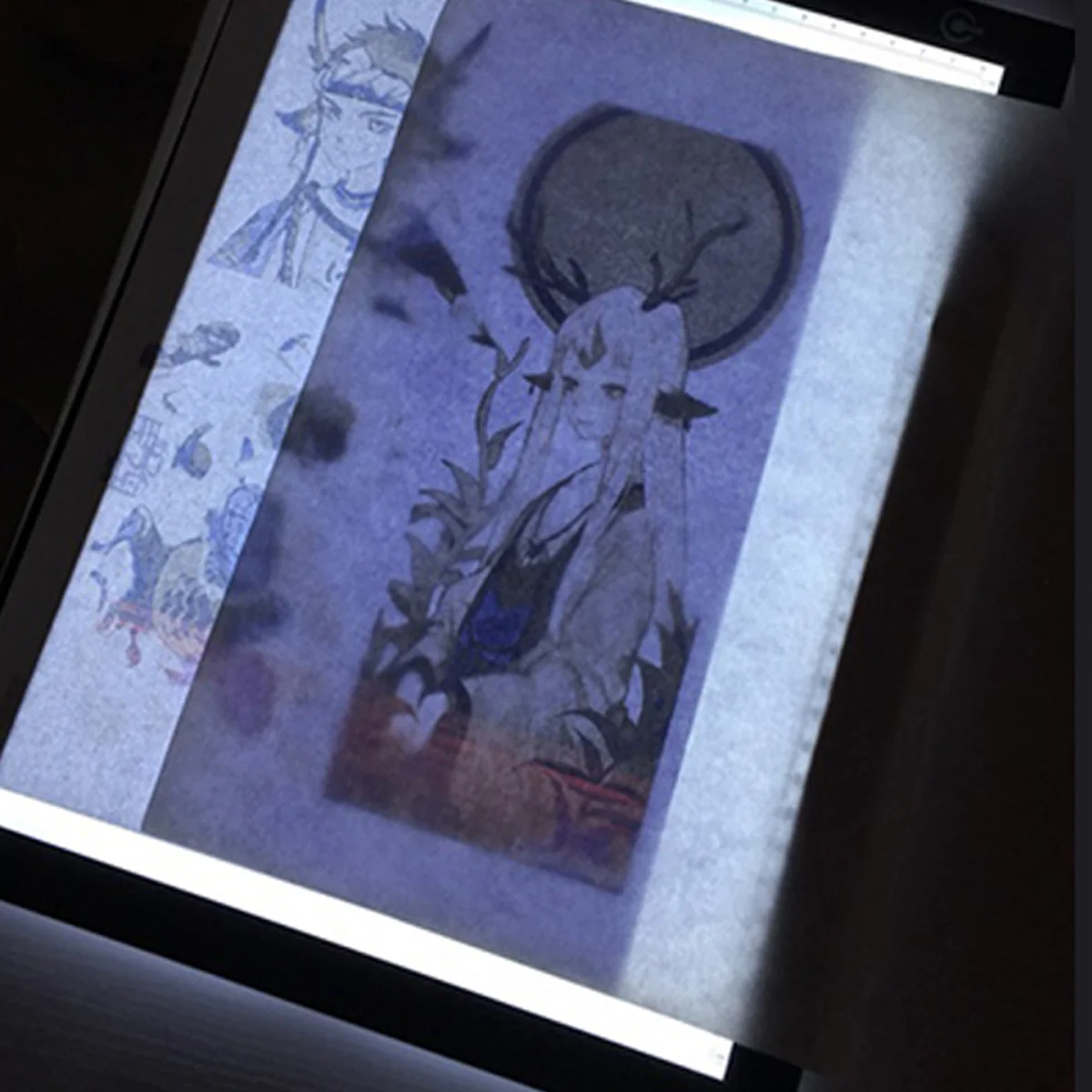 

LED Drawing Board Boards Tracing Light for with Template Artist Lightbox Adults