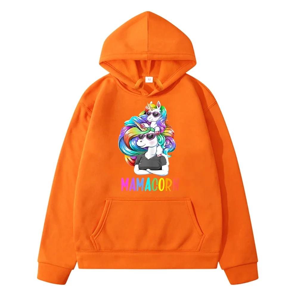 Unicorn Autumn Kawaii Hoodies Fleece Sweatshirt boys y2k sudadera bluey anime hoodie Cartoon pullover jacket kids clothes girls