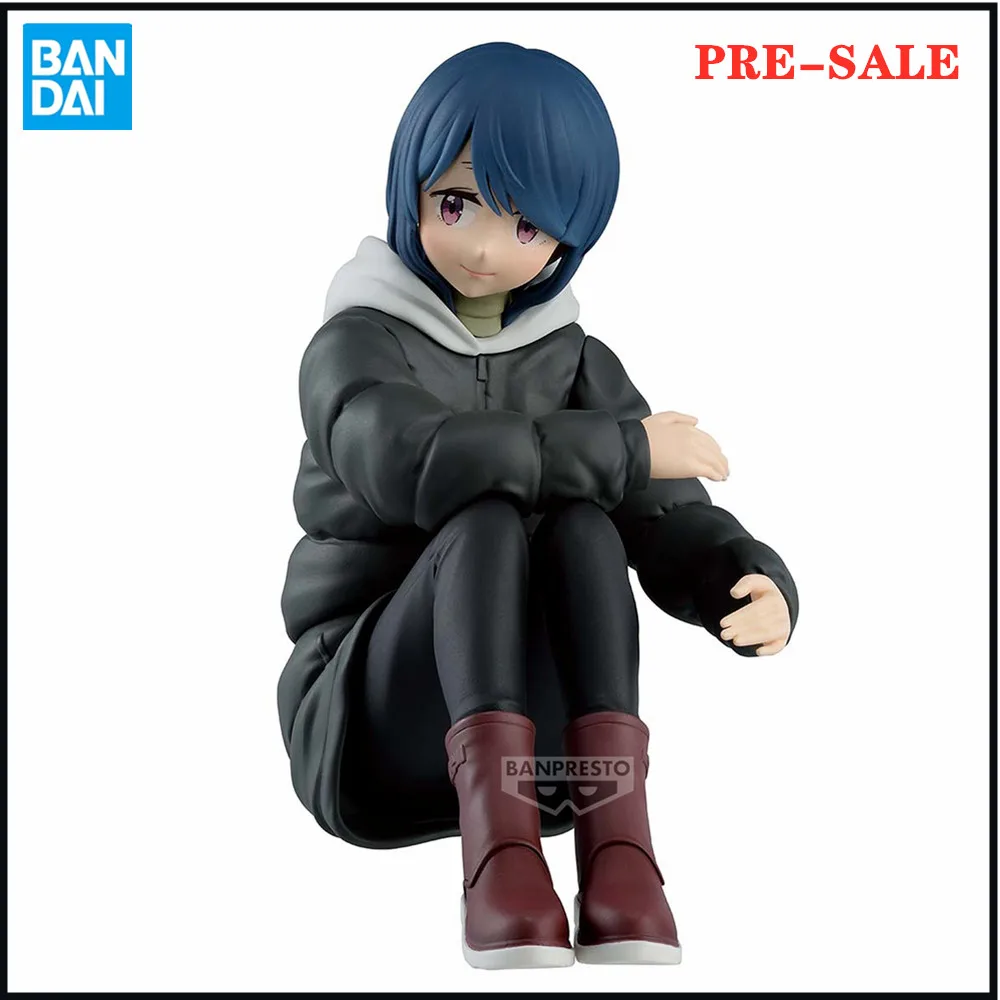 

Original Bandai Anime LAID-BACK CAMP SEASON 3 FIGURE Rin Shima Action Figure PVC Toys Model Figurine Collection Doll Gift 10cm