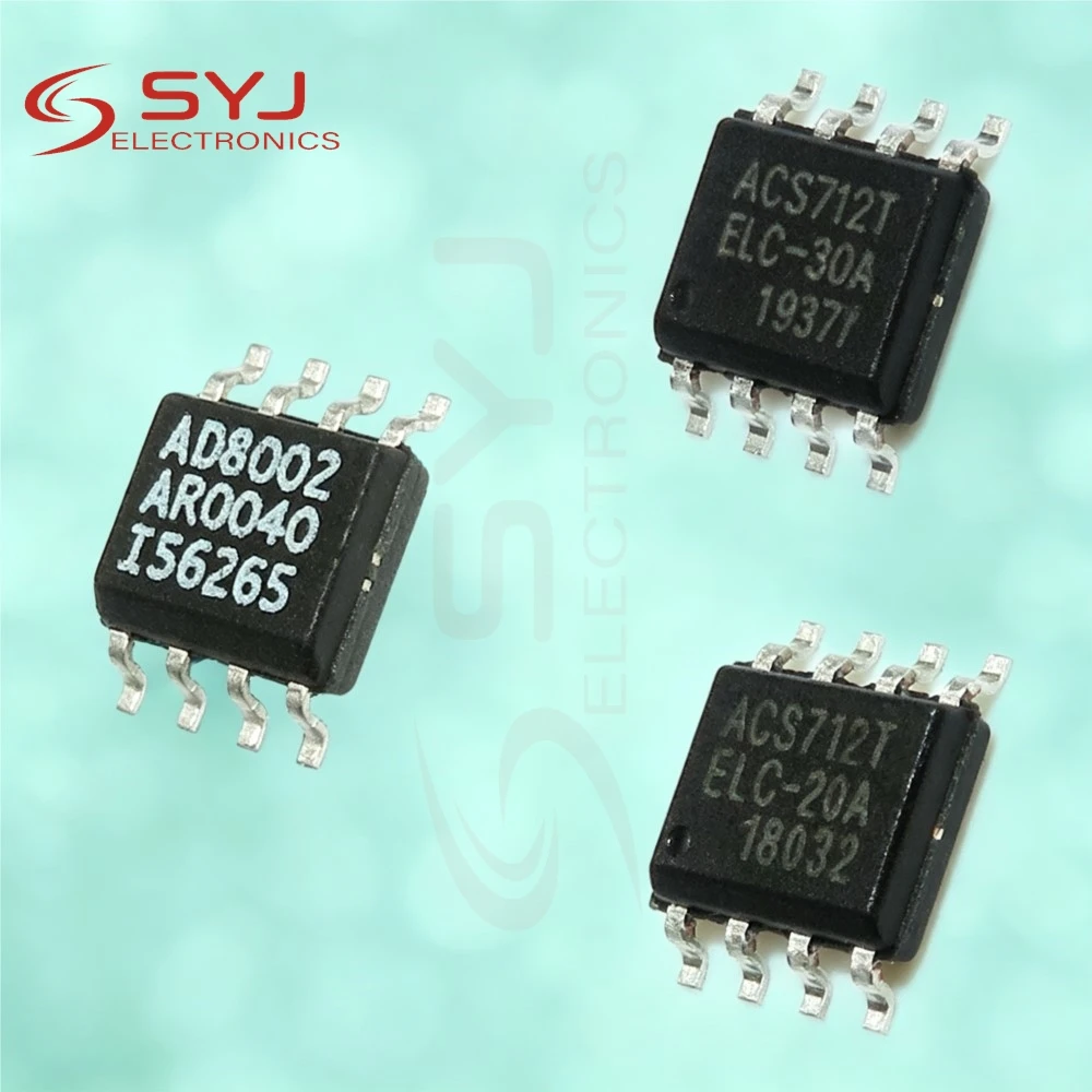 ACS712ELCTR-20A-T ACS712ELC ACS712 ACS712ELCTR-30A-T ACS712ELC ACS712 AD8002ARZ AD8002AR AD8002 SOP-8