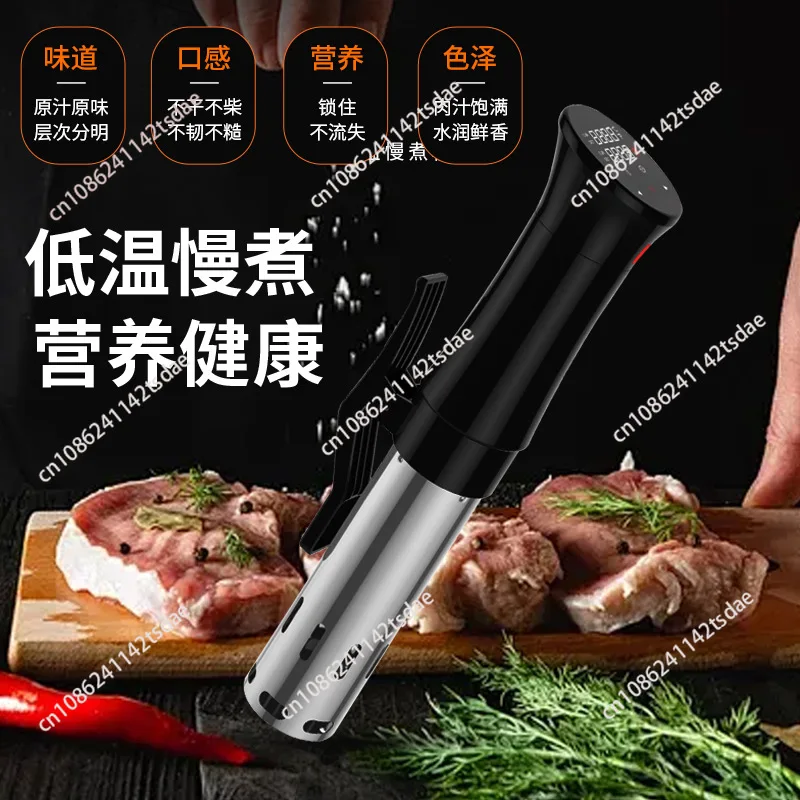 Low Temperature Slow Cooker Steak Steak Steak Vacuum Slow Cooking Stick Cooking Thawer Cooking Machine