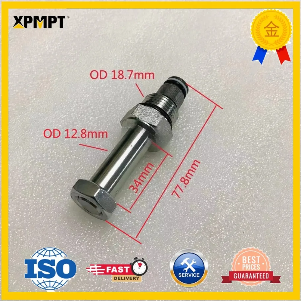 Solenoid Spool 4301852 87701329 Hydraulic Valve Core For Metri-Pack 150 Connector Stem 08 Series