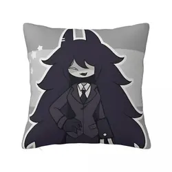 Miss Circle Pillowcase Printing Polyester Cushion Cover Decoration Fundamental Paper Education Throw Pillow Case Cover