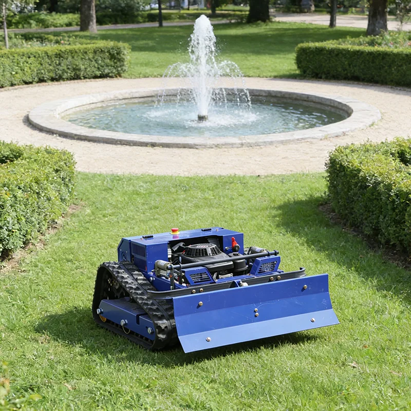 

Customized intelligent tracked all terrain lawn mower with obstacle avoidance function suitable for complex terrain