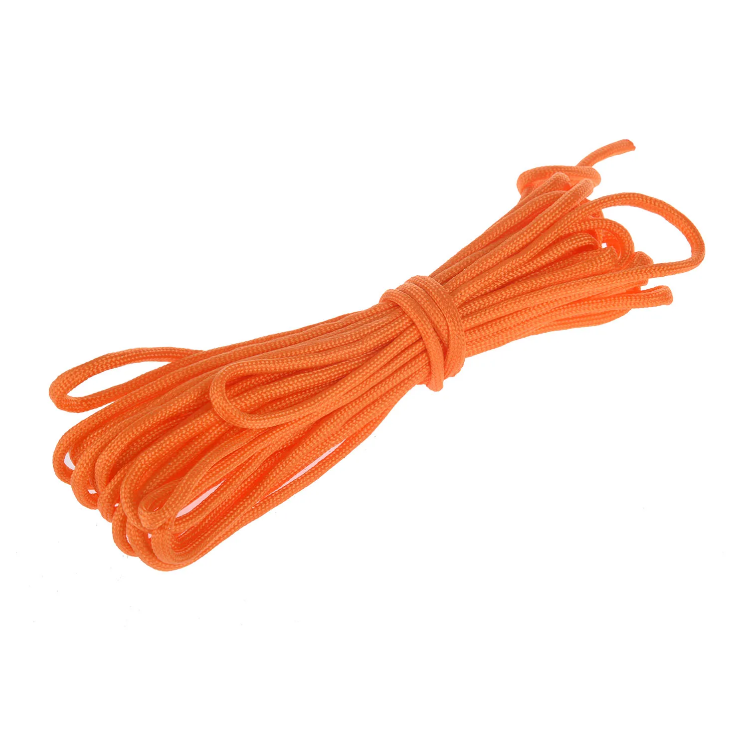 Paracord 550 Parachute Rope 7 Core Strand for Climbing Camping Buckle Rope Orange 25FT