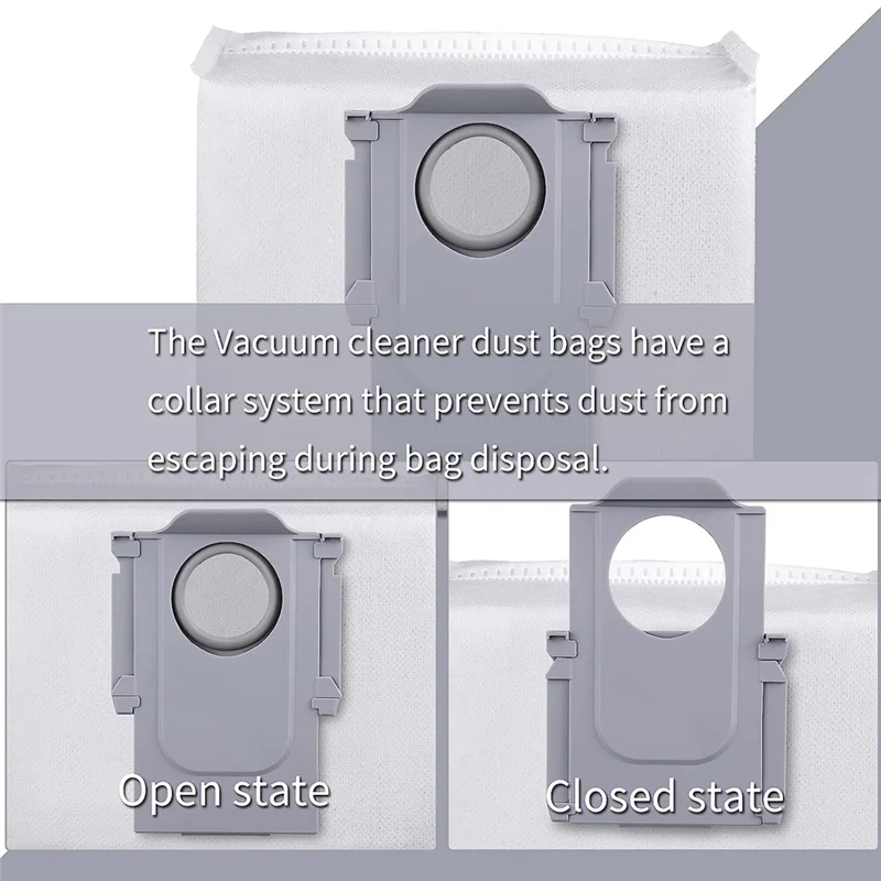 EAS-23PCS Kit di accessori per Roborock S8 Pro Ultra Robot aspirapolvere Doppia spazzola principale Spazzola laterale Filtro Mop Sacchetto per la polvere