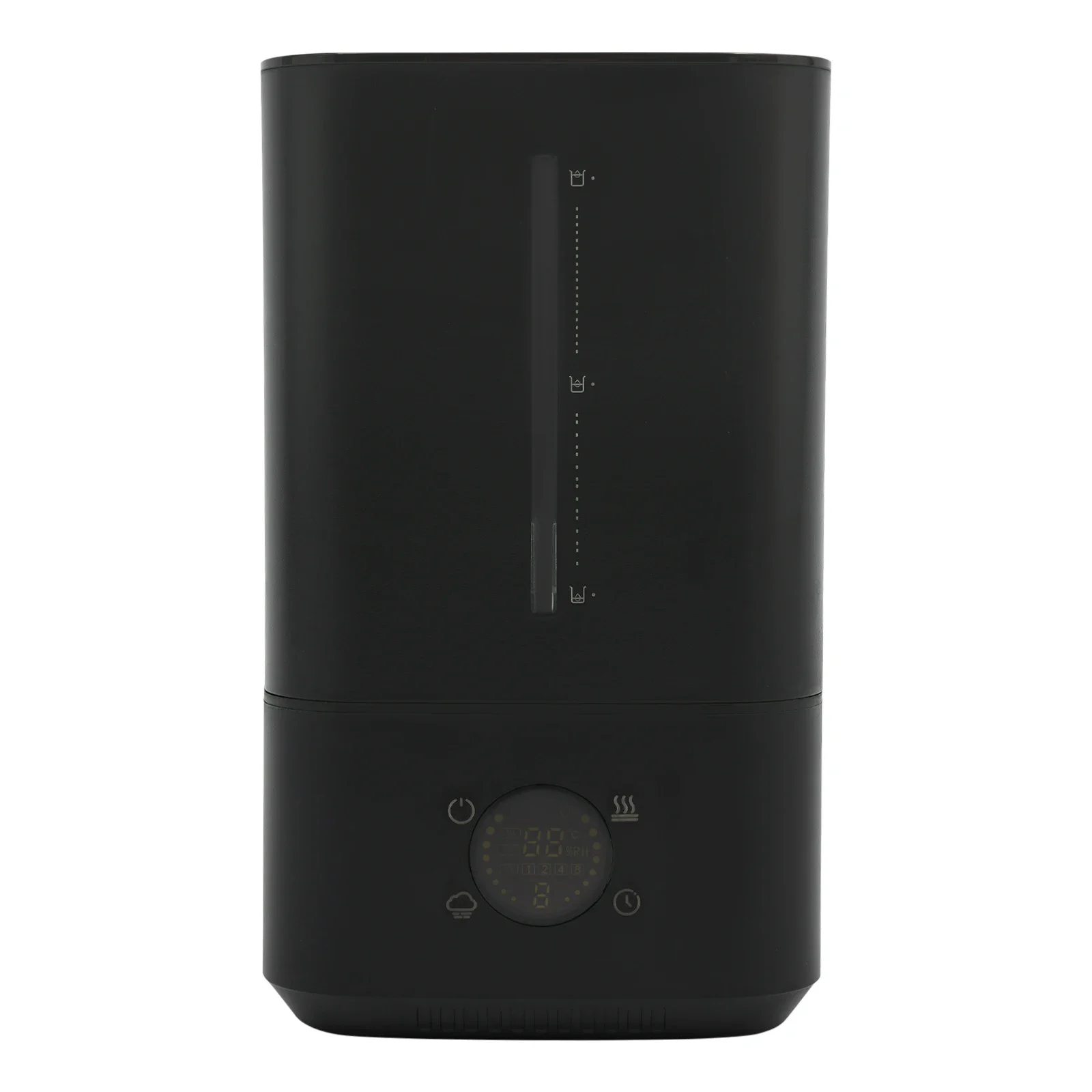 6L Touch Control Humidifier, Hot and Cold Mist Humidifier, 3-Level Adjustable Fog Volume, for Home, Bedroom, Living Room, 25W