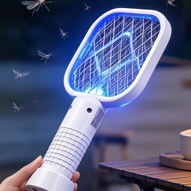 Mosquito Swatter Trap Mini USB UV Light Pest Control Electric Shock Mosquito Killer Lamp Portable Fly Bug Zapper Summer