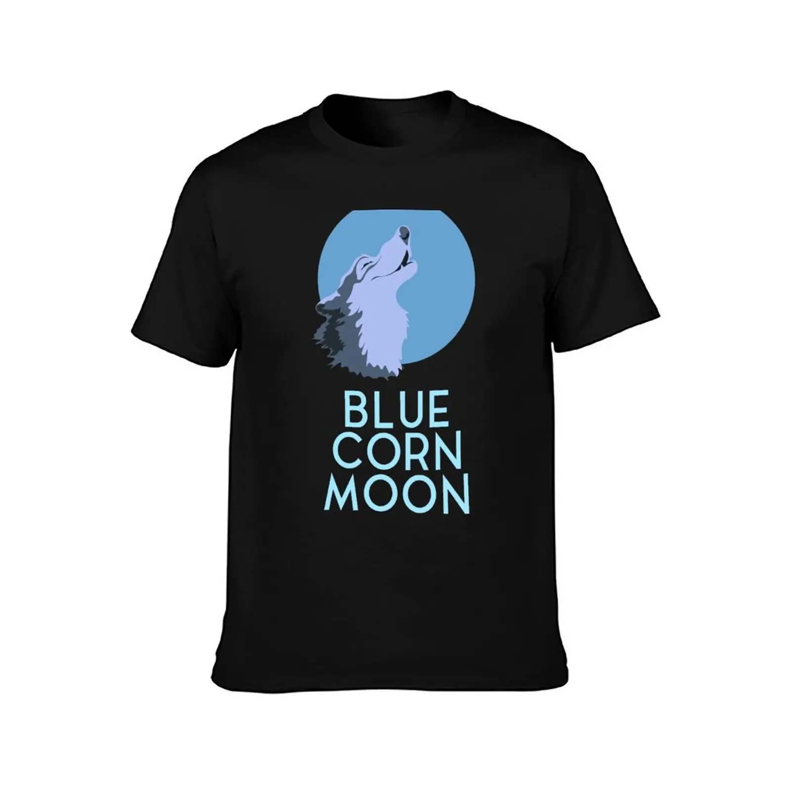 Wreck Internet Princess Blue Corn Moon T-Shirt Active Wear Sports T-Shirt for Men
