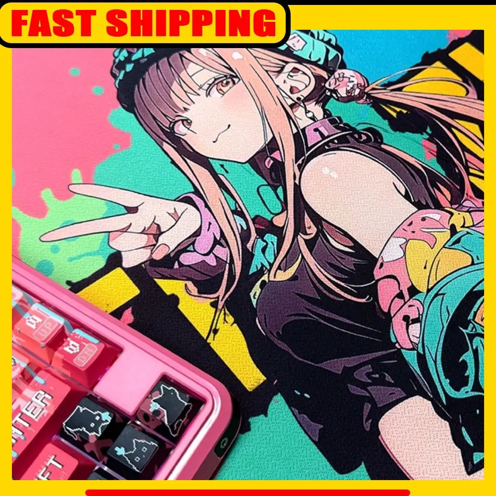E-sports FPS Small Mouse Pad Gaming Laptops Mousepad Gamer Carpet Keyboard Mat Desk Protector Anime Cartoon Mouse Pads Smooth