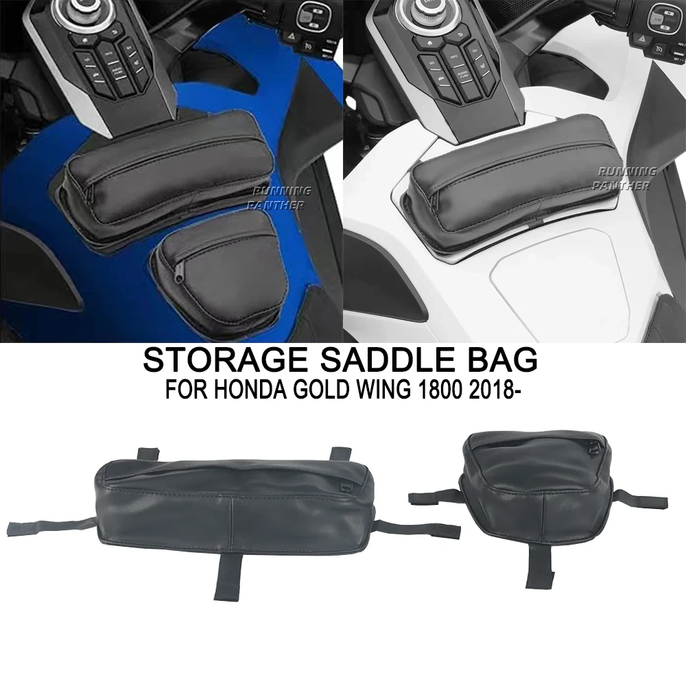 

Motorcycle Tour Tank Bag Trunk Organizer Storage Saddle Bags For Honda Gold Wing GoldWing GL1800 GL 1800 2018-2019