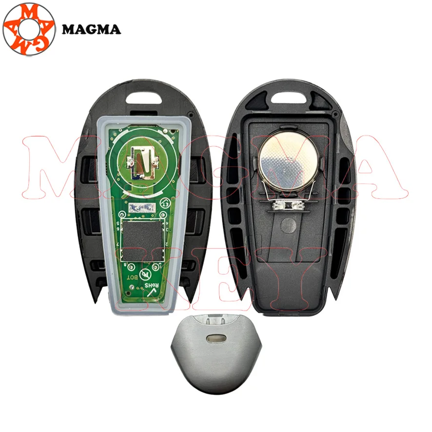 MAGMA فيسبا مفتاح الدراجة النارية عن بعد بدون مفتاح الذهاب 4A رقاقة NCF29A 433 ميجا هرتز Fsk 2 أزرار سكوتر مفتاح لفيسبا 2025 نموذج السنة مركبة #4