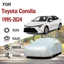 For Toyota Corolla 1995-2024Outdoor Protection Full 190T Car Covers Snow Cover Sunshade Dustproof Exterior Car accessories