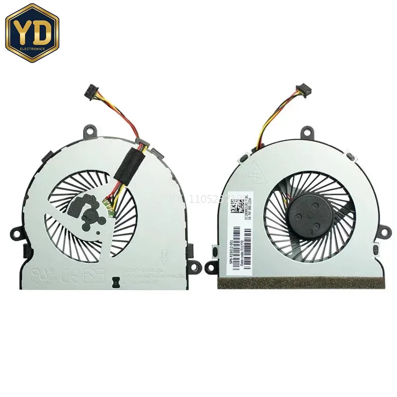 YD ZJW New CPU Cooling, Fan For HP 15-BS, BE BD BW BF AY ,AF 15-BA. 250G4 /G5 250G6 TPN-C129 TPN-C130 925012 -001 DC28000JLR0
