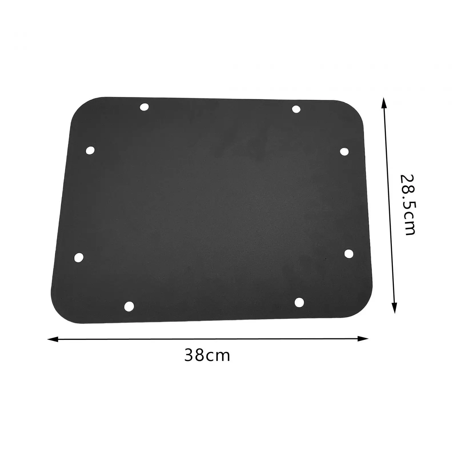 Schwarze Metall-Heckklappen-Lüftungsabdeckung Füllplatte Auto-Außenzubehör für Jeep Wrangler JK JKU 2007-2017 Schutz