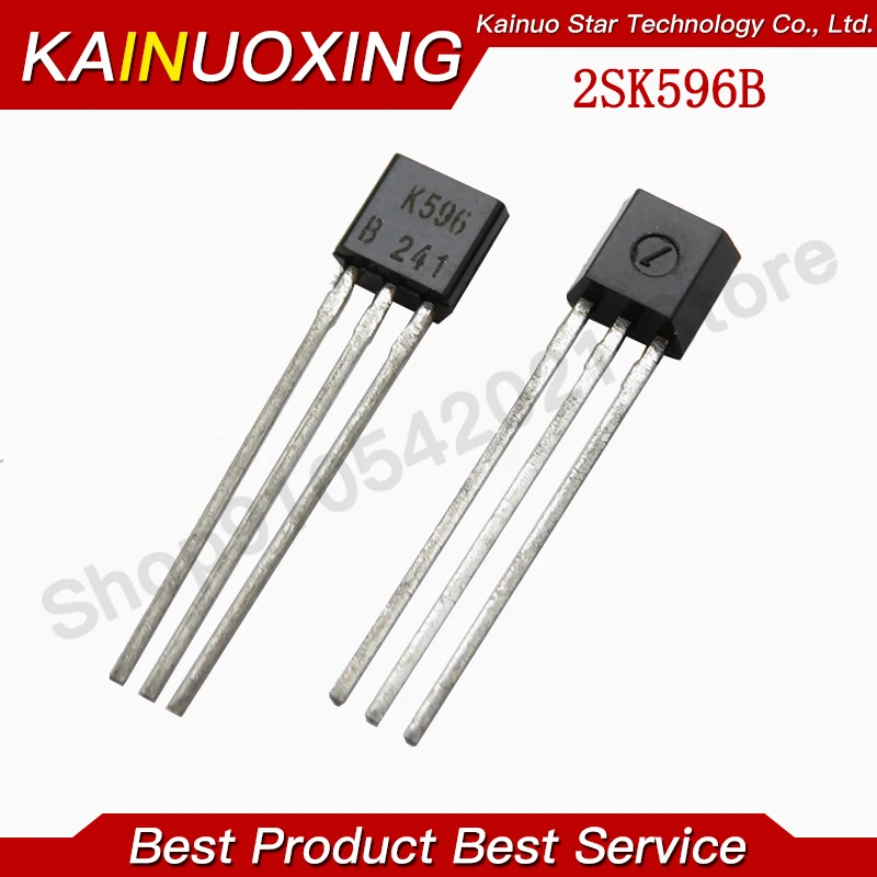 10Pcs 2SK596B K596B TO92 N-Channel JFET Transistor Low Noise Audio Preamp FET Tube