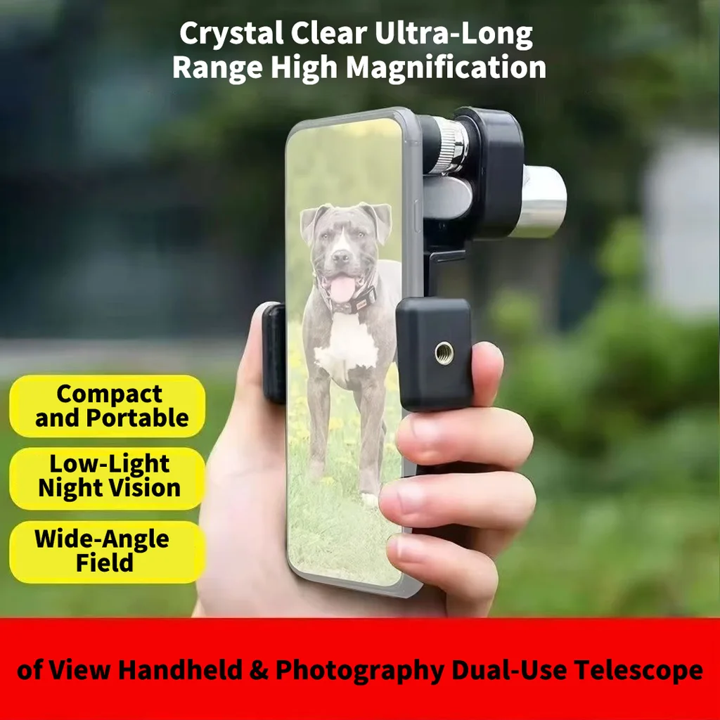 90‑Degree Elbow Pocket Monocular Fully Coated Optical Glass Low‑Light Observation Telescope For Outdoor Sports Travel Viewing