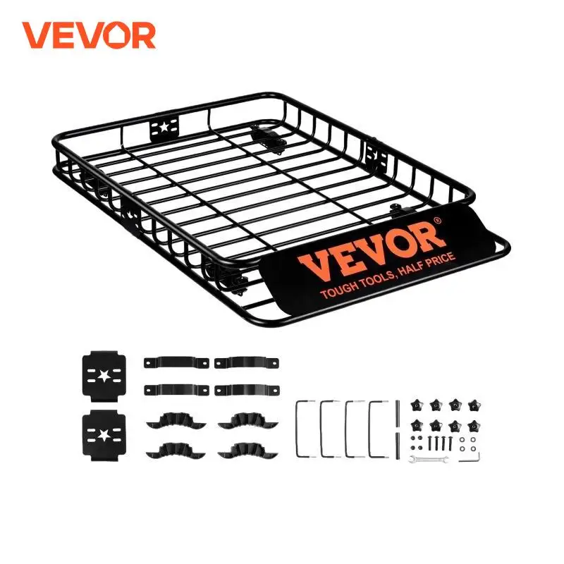 VEVOR Roof Rack Cargo Basket 46