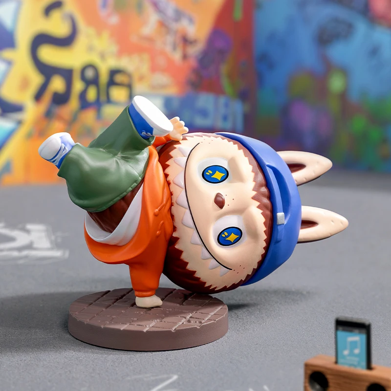 POP MART ラブブHIP HOP フィギュア POP MART Labubu Hip-Hop Girl 100% Figure Limited to 2pcs per order