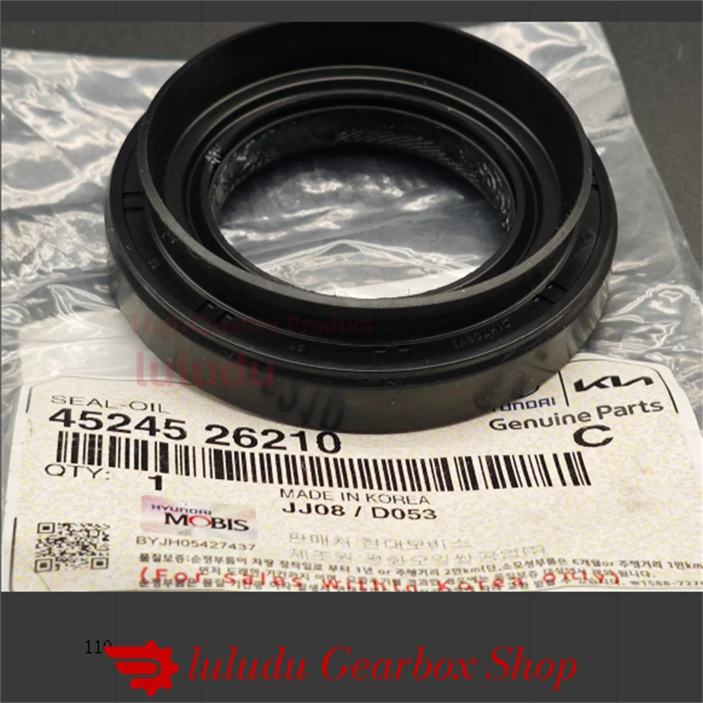 

Оригинальный новый 4524526210, сальник вала коробки передач, подходящий для Hyundai Fe Kia OEM 45245-26210 4524526210