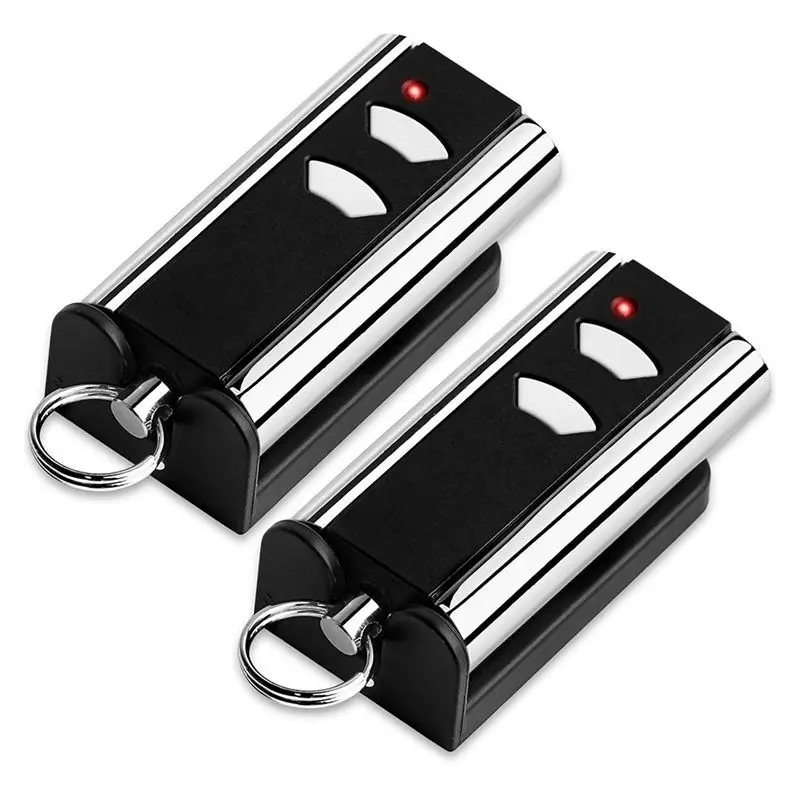 

B27B 2Pack 433.92 Mhz Garage Door Hand Transmitter For Standard Steel Entrematic RCU 433-2, RCU 433-4, EA433 2KS, T433-4