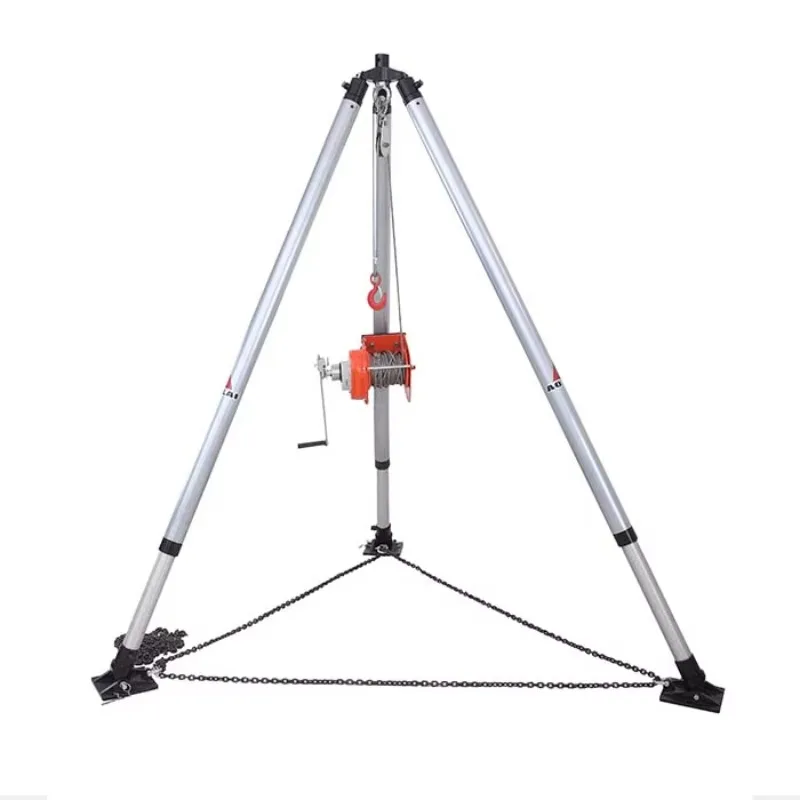 High Strength Safety Equipment Confined Space Rescue Tripod