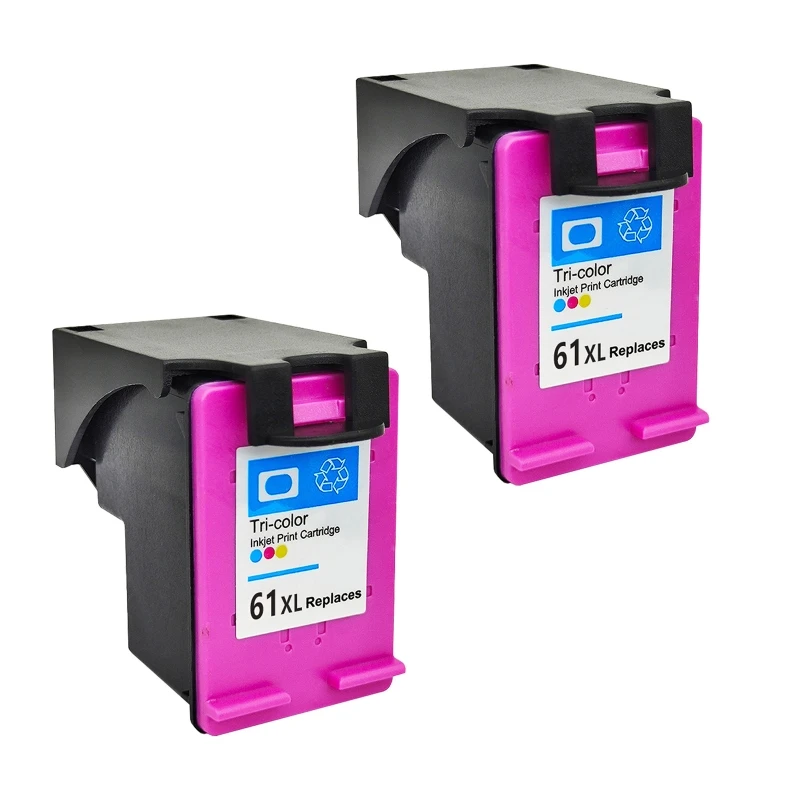 61xl Ink Cartridge For hp61XL 61 Compatible with HP Envy 4500 HP2620 HP3510 HP1510 Deskjet Inkjet Printer X3UF