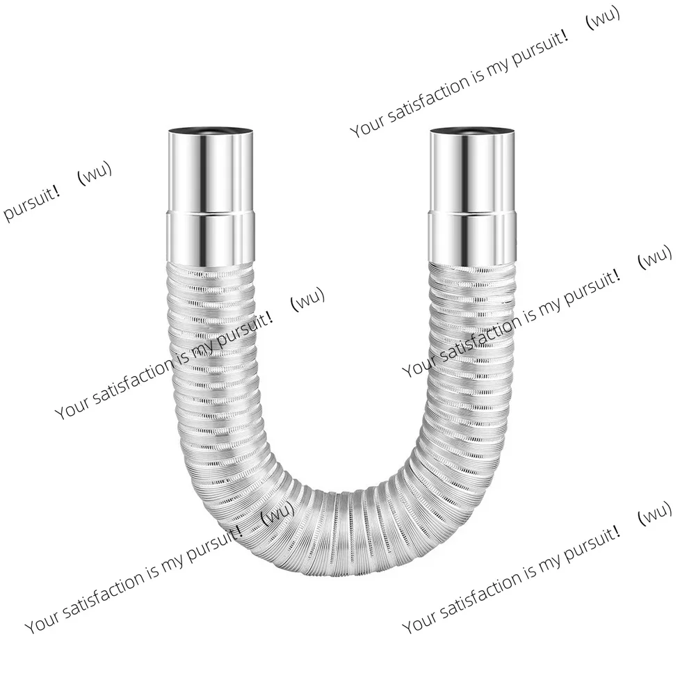 Flexible Stainless Steel Stove Pipe Bend  Perfect for Outdoor Wood Stove Chimneys during Camping  Resistant to High Temperatures