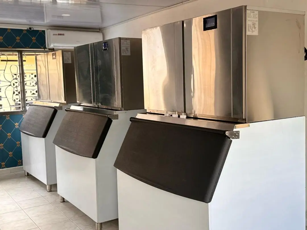 ICS-1000 قبول OEM/ODM تخصيص 300 كجم/500 كجم/1000 كجم آلة صنع الثلج آلة صنع الثلج سعة كبيرة للأعمال #2