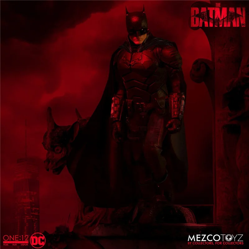 In Stock Mezco One:12 The Batman Robert Pattinson 6 Inch Action Figure Collection Model Toy Original Box