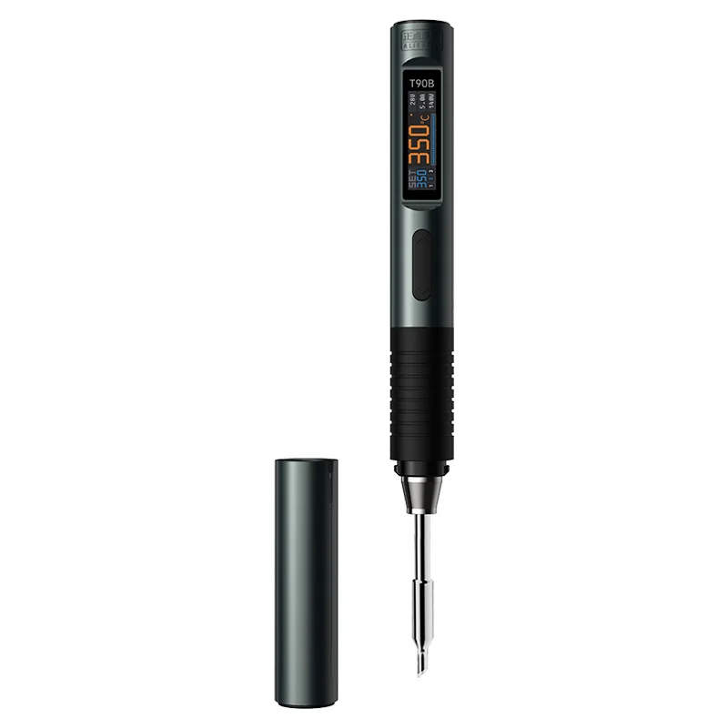 ALIENTEK T90 Einstellbares Temperatur-Heizgerät 140W Leistung Heizreparaturgerät 80-450 ℃   DIY-Reparatur-Lötkolben-Set