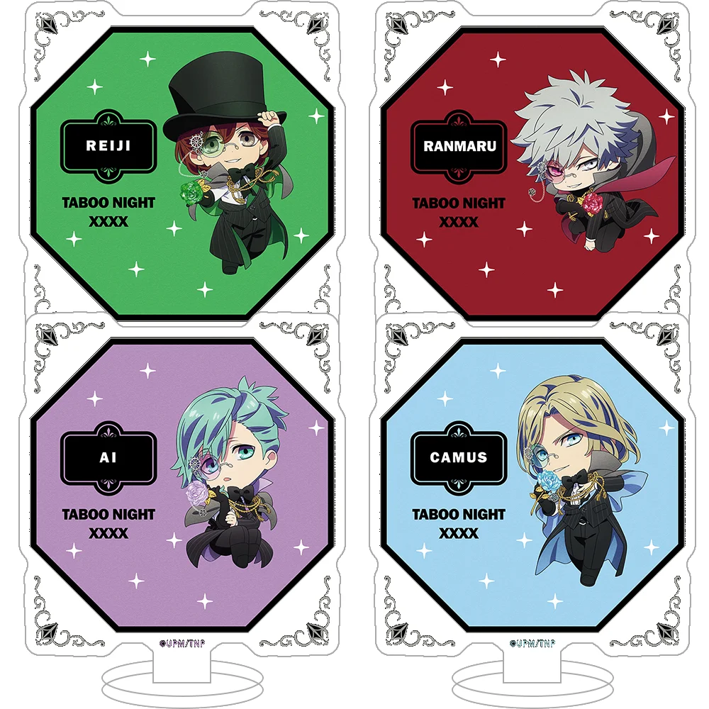 Uta no Prince-sama Reiji Kotobuki Ranmaru Kurosaki Ai Mikaze Camus Official Acrylic Stand Desktop Decor anime goods Fans Gifts