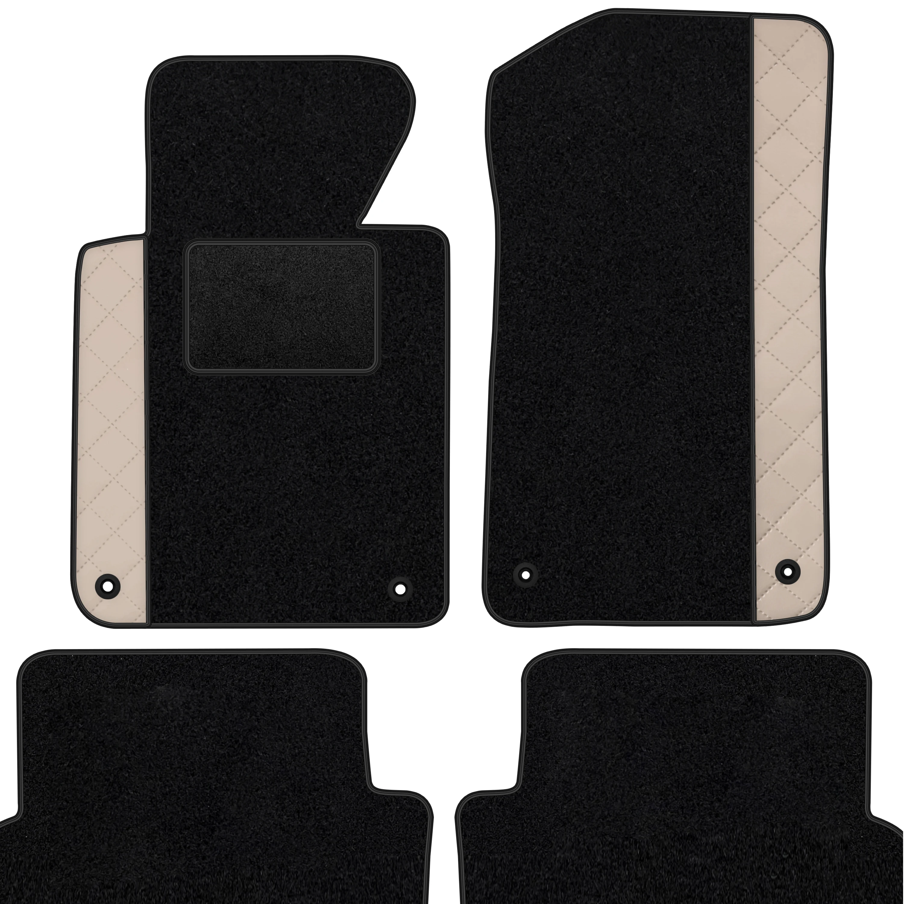 Tapijtenset voor BMW 3 E46 Sedan/Touring/Coupe/Compact 1998-04