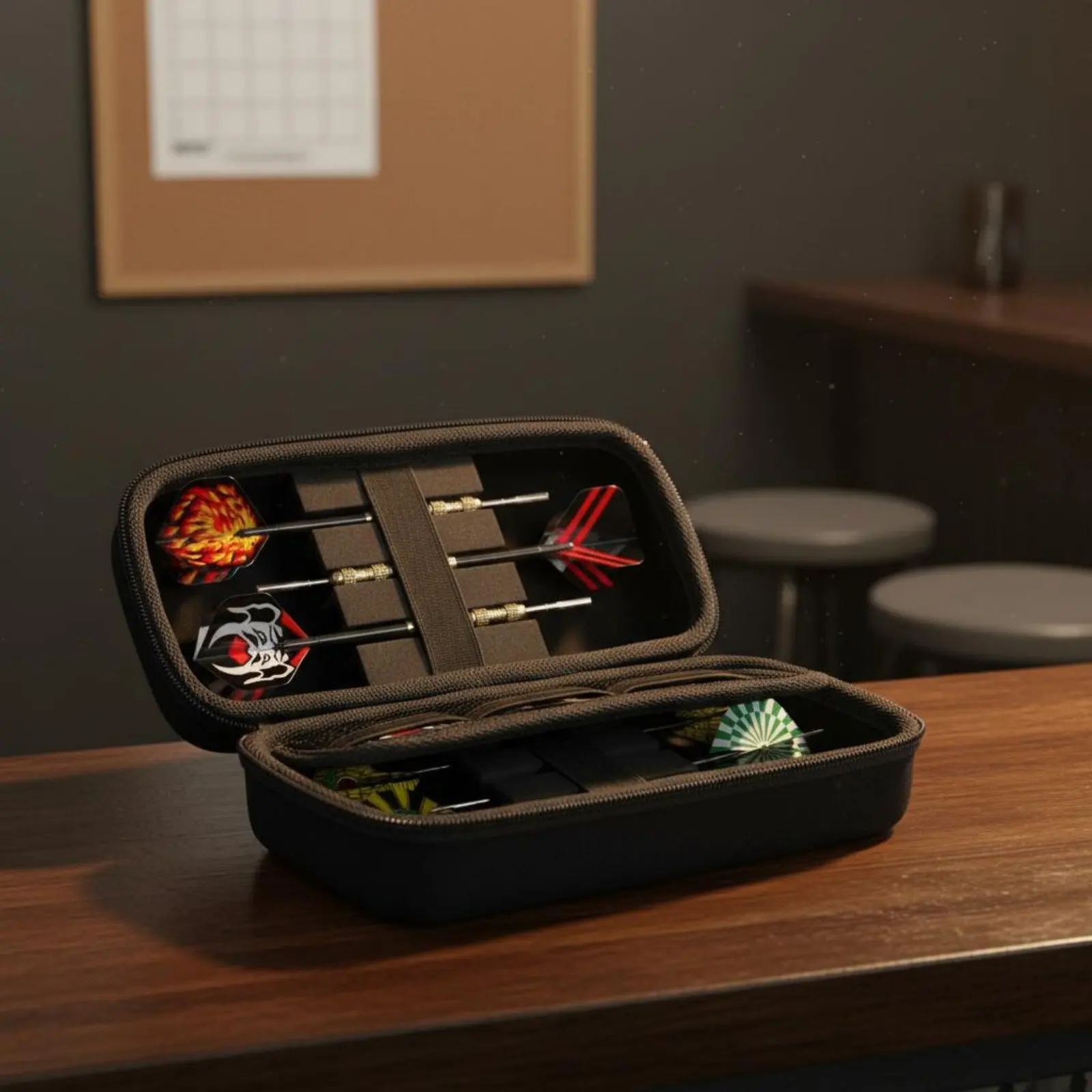Synthetic Foam Target Pin Case Multifunctional Portable Target Pin Storage Box Sports Accessory Shockproof Crushproof