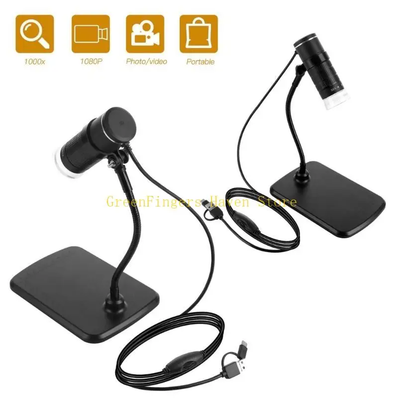 

F68D 3 IN1 USB TYPE-C MICROUSB для Android-Phone PC Ноутбук с подставкой