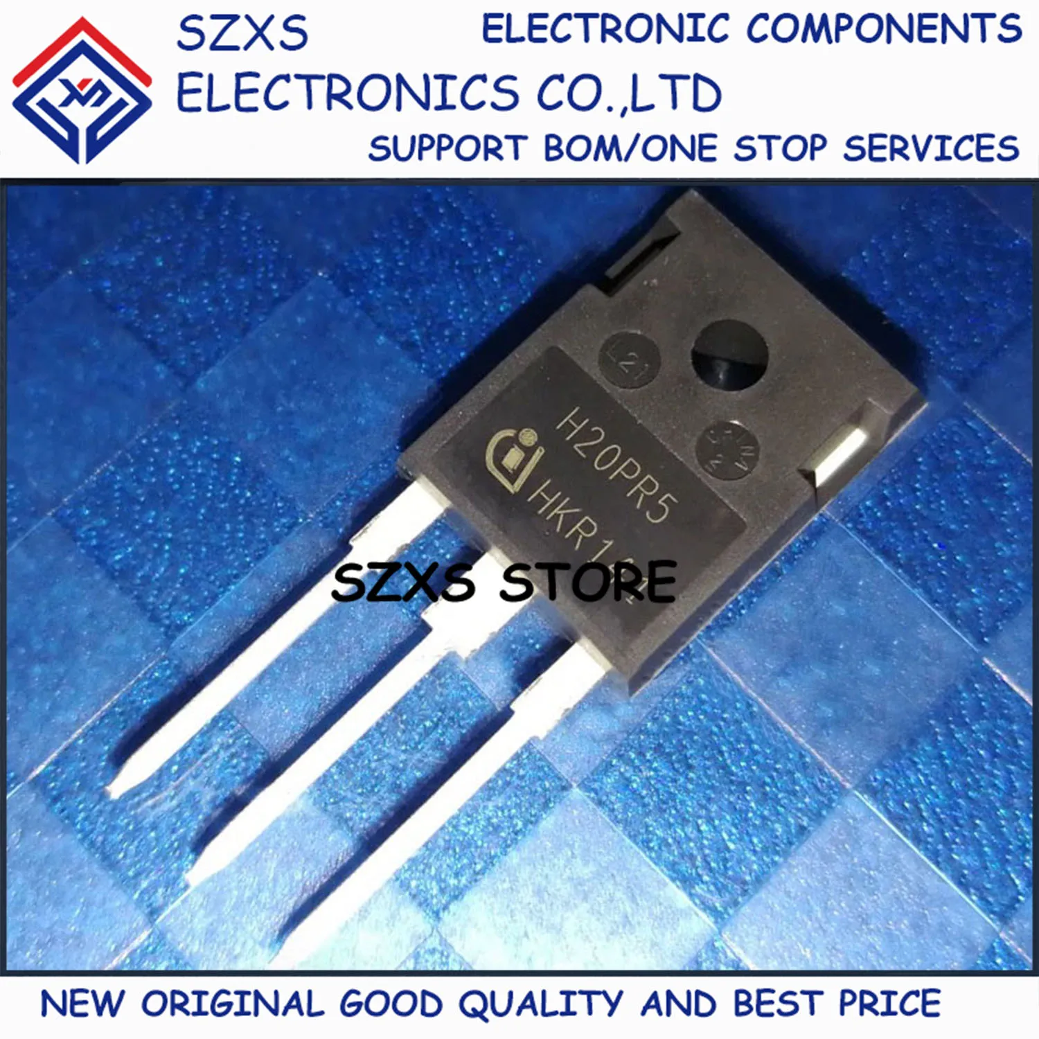 New Original 5Pcs H20PR5 IHW20N135R5 H30PR5 IHW30N135R5 H40PR5 H20MR5 IHW20N120R5 H30MR5 H40MR5 TO-247 IGBT Transistor In Stock