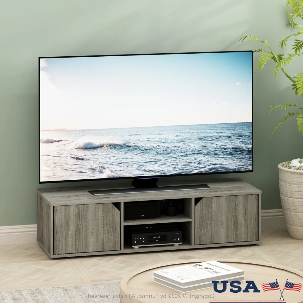 

Современная подставка для телевизора Montale с регулируемыми полками и дверцами. Отдельно стоящее решение для хранения телевизоров с диагональю до 55 дюймов.