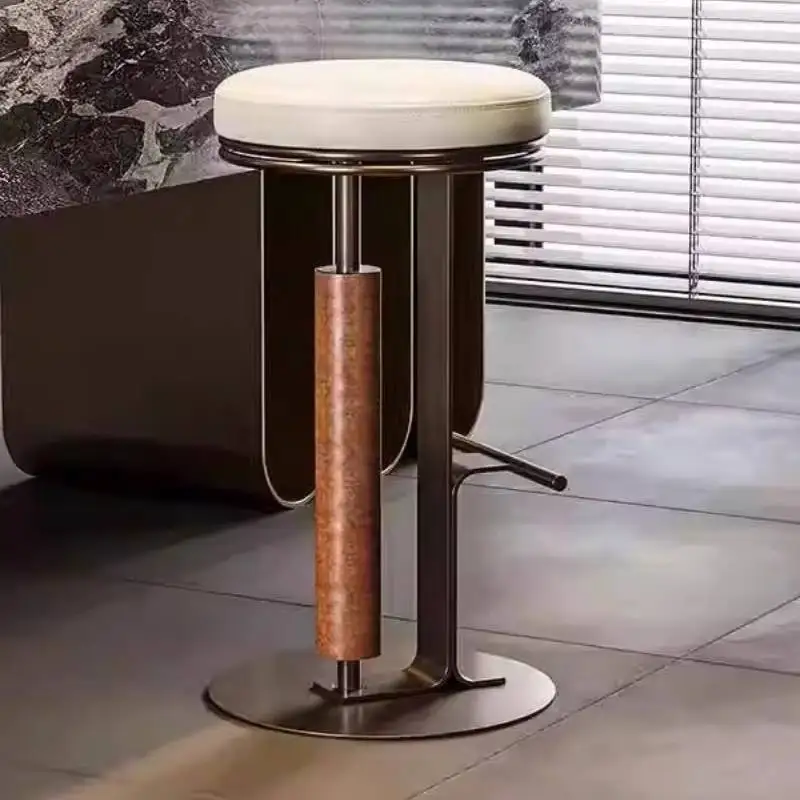 

Unique Minimalist Bar Stools Adjustable Height Sturdy Designer Bar Stools Ergonomic Nordic Modern Sillas De Comedor Furniture