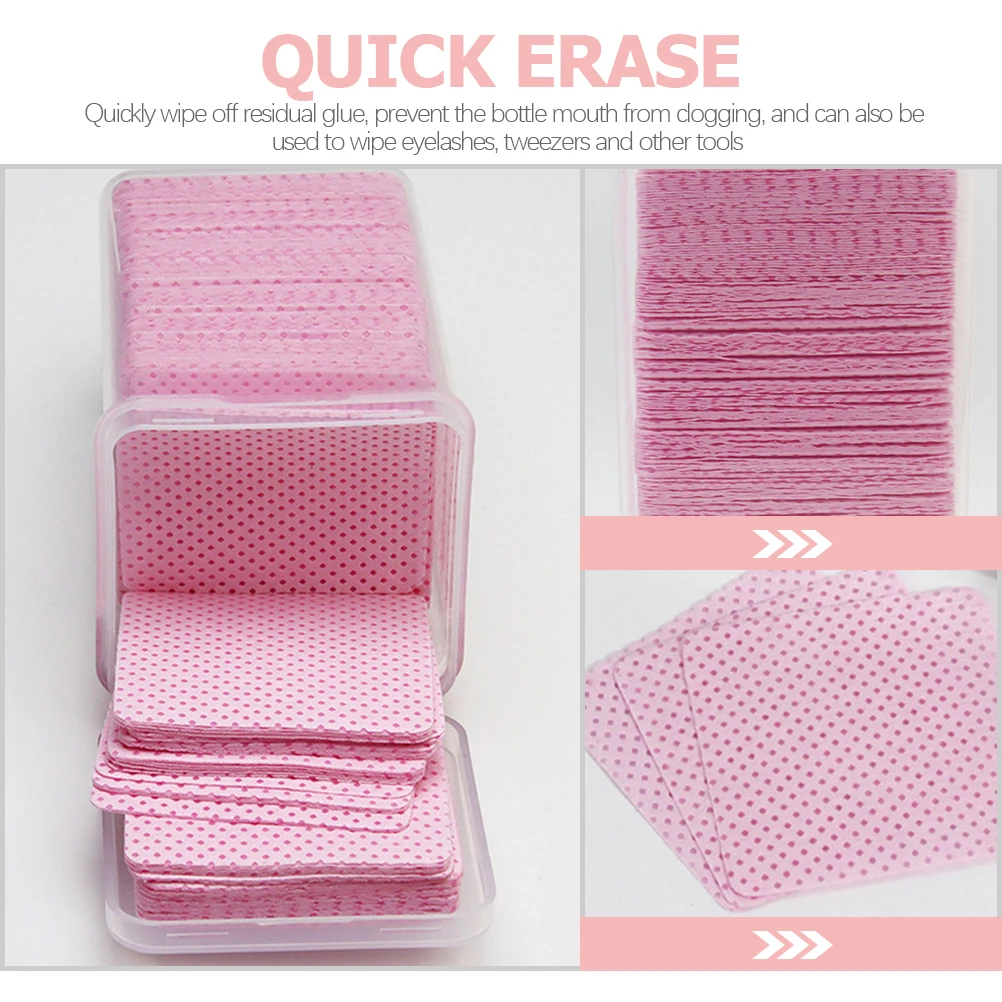 400 قطعة مسمار الفن تنظيف أداة المتاح مزيل طلاء الأظافر الوسادة ل هلام الاكريليك الأظافر مانيكير لوازم مزيل الصمغ منصات #5