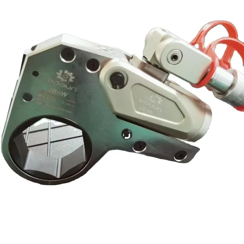Hydraulic Torque Wrench Tool with Hex Box 55mm for Heavy Duty Industrial Use High Precision Adjustable Pressure Reliable