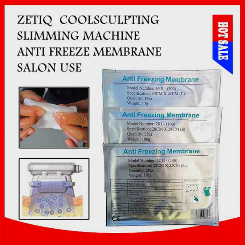 Accessories Parts Antifreeze Membrane Anti Freeze For Freezing Treatment Three Size 34X42Cm 24X32Cm Membranes