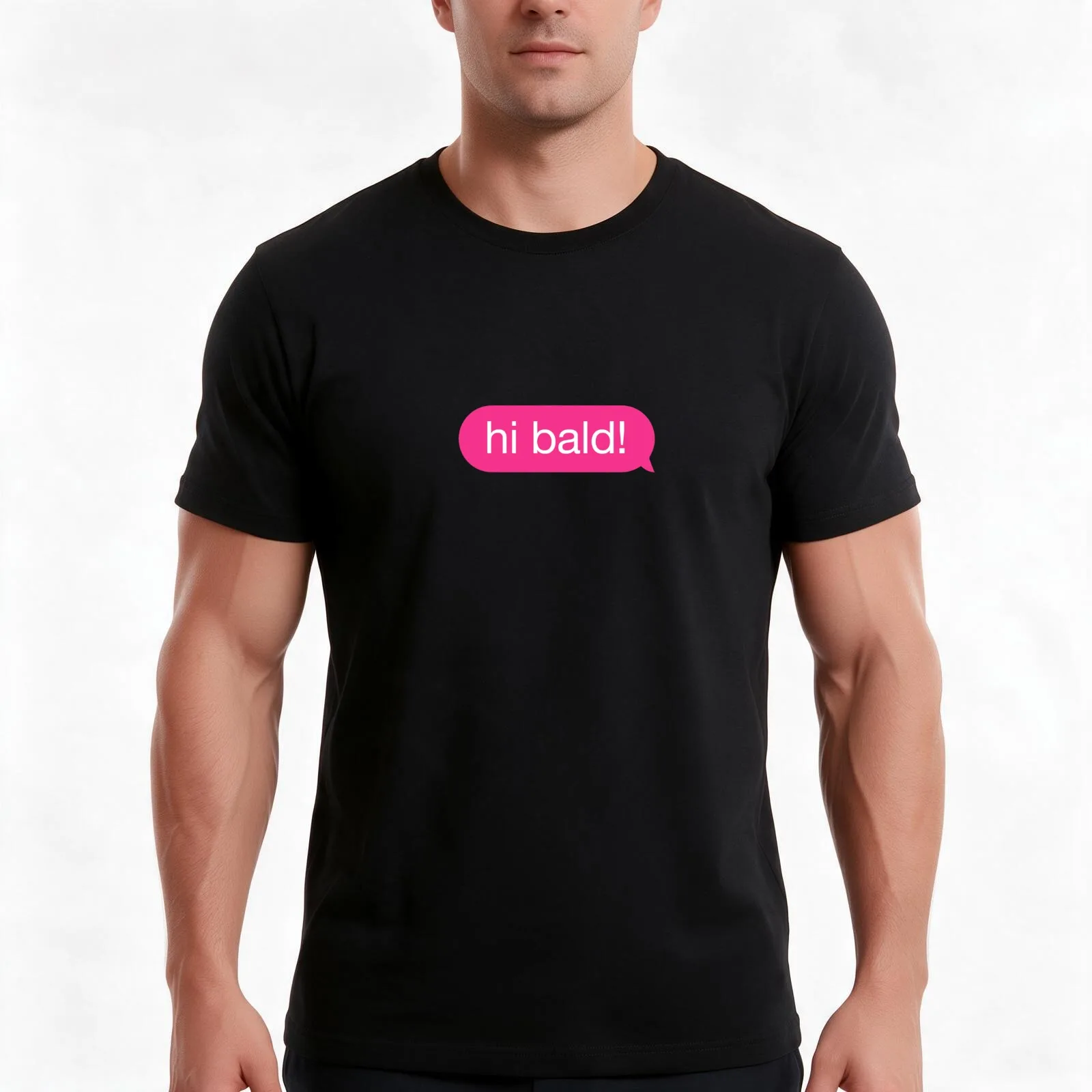 Hi Bald Trixie Katya UNHhhh 1 T-Shirt, Summer Casual Cotton Tee, Oversized Streetwear Tops, Vintage Graphic Print, 100% Cotton