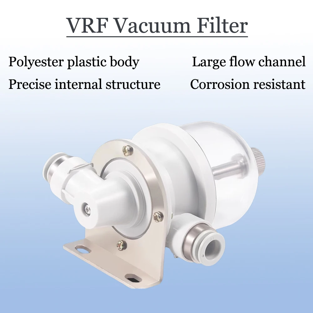 LOONGYE VFR Vacuum Filter PISCO Plastic Cup Type Large Flow Negative Pressure Vacuum Generator High Pressure Resistant