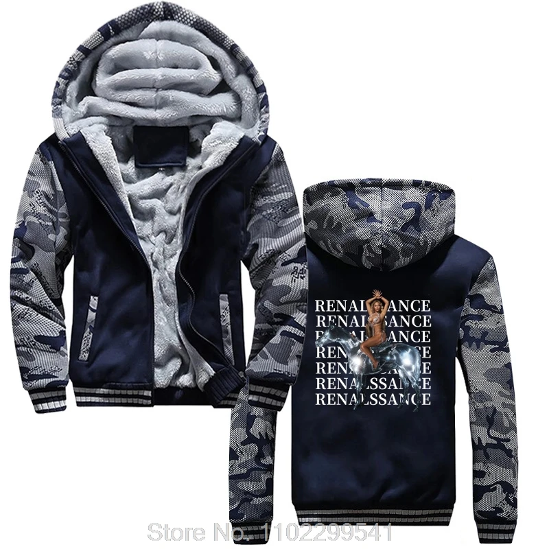 

Pop Singer New Album Beyonce Renaissance Hoodie For Fans Unisex Cotton Hoody Fashion Jacket Zip Up Hoodies Casual Winter Coats